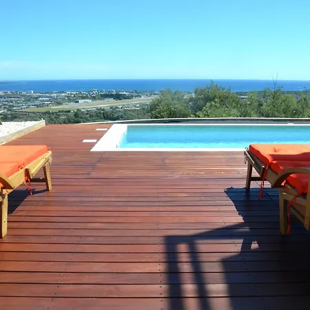 2 Luxe Vue Panoramique Piscine Privée Chauffée Appartamento